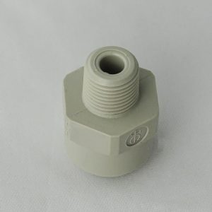 Fitting, Speedfit, 1/4 Tube x 1/8" MPT