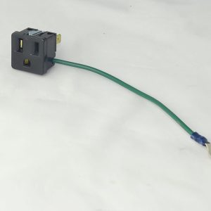 Plug recepticle, 3 prong, grounded