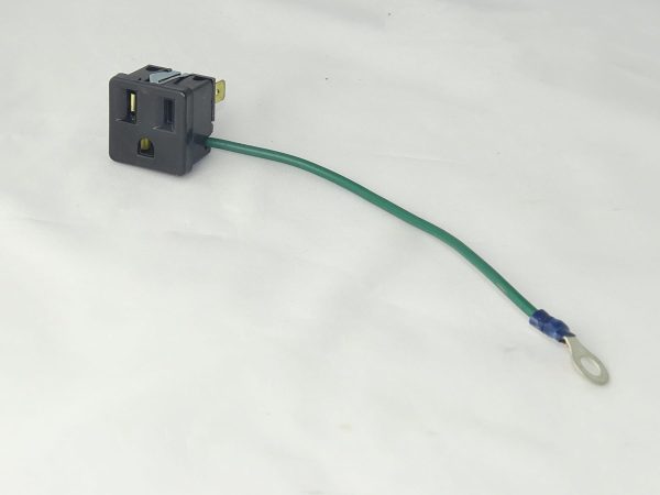 Plug recepticle, 3 prong, grounded