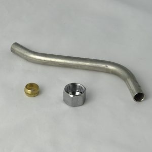 Tube, manual drain extension, with fittings