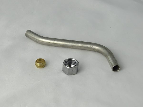Tube, manual drain extension, with fittings