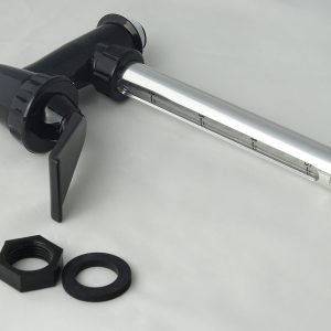 Faucet w/sight glass, Storage tank, 5 gallon