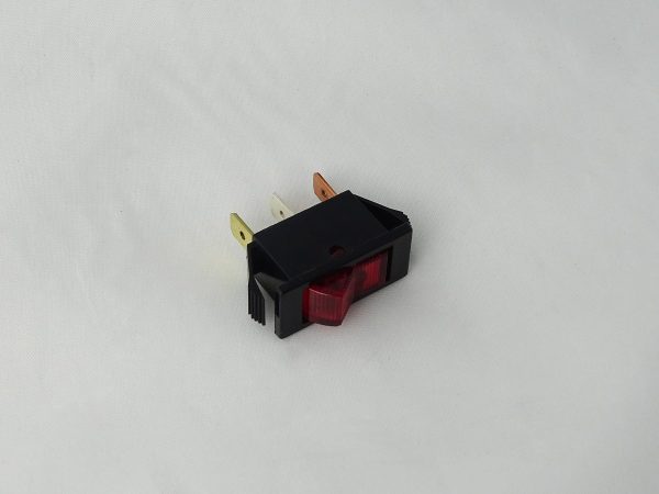 Switch, Main Power, red lighted
