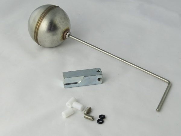 Float Assembly, 8" long stem