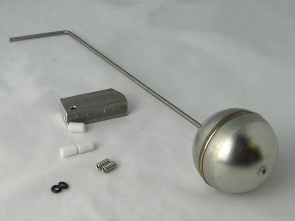 Float Assembly, 5" long stem