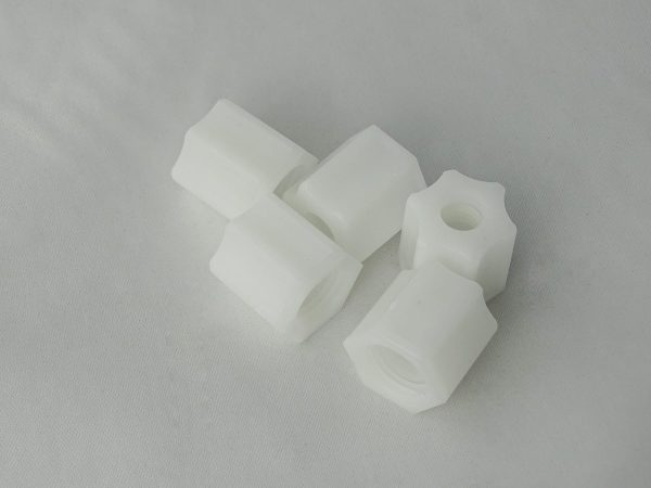 Nut, Plastic Compression, 1/4", 5 pack
