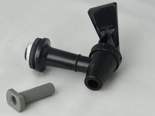 Faucet, manual option, storage tank access, Mega and Midi