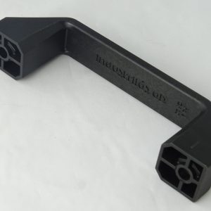 Handle, black plastic