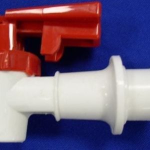 Faucet, red, hot water,  Fountain Classic *NO LONGER AVAILABLE*