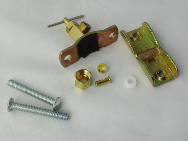 Valve, saddle tapping