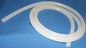 Tubing, silicone, 5/8"