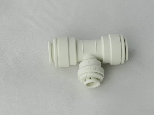 Fitting, Tee, Union,  3/8 x 1/4 x 3/8"