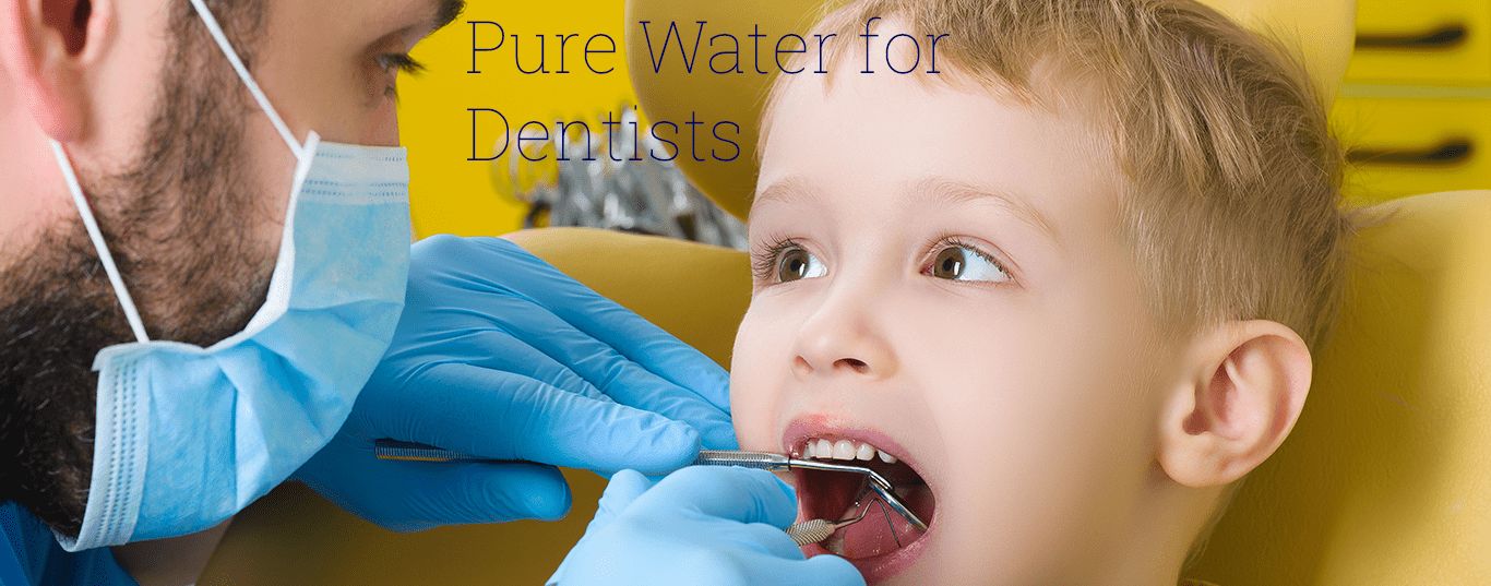 pure distilled water for dentists