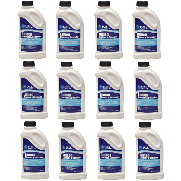 Lumen Cleaner & Descaler, 12 pack, Water Distiller Cleaner *MUST SHIP FedEx*