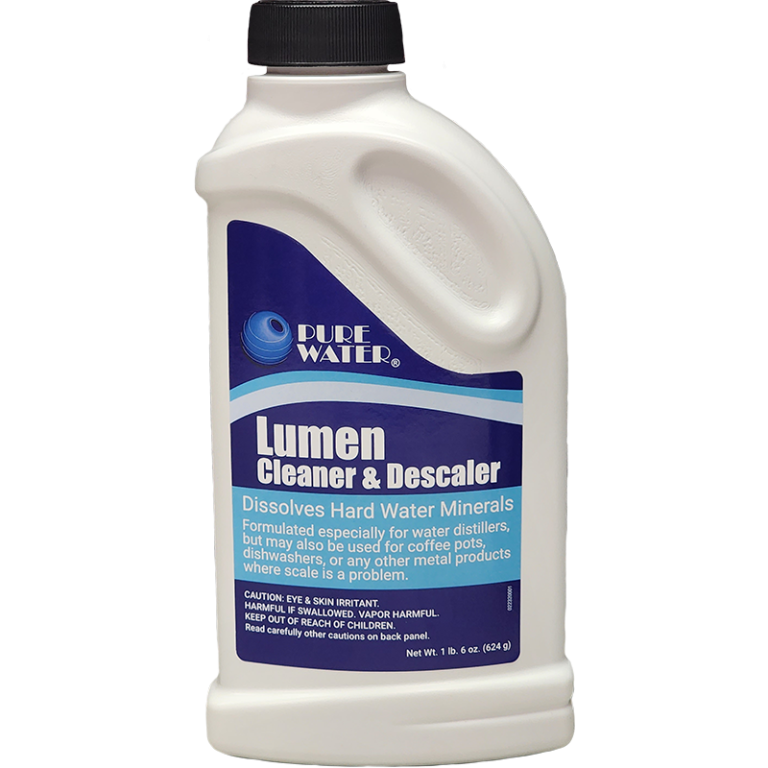 Lumen Water Distiller Cleaner & Descaler, 1 Bottle *MUST SHIP FedEx