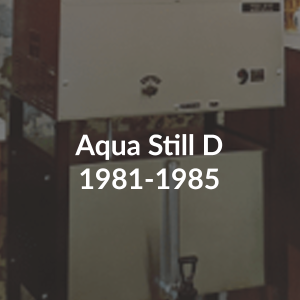 Aqua Still D (1981-1985) Water Distiller